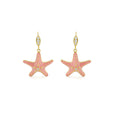 Eau Enamel Starfish Earrings