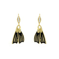 Eau Swimming Fins Earrings