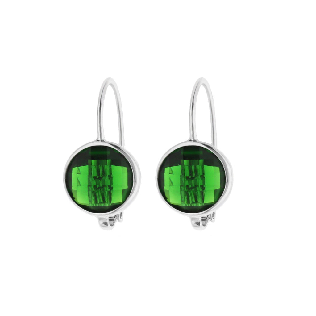 May Birthstone Color Earrings
