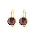 January Birthstone Color Earrings