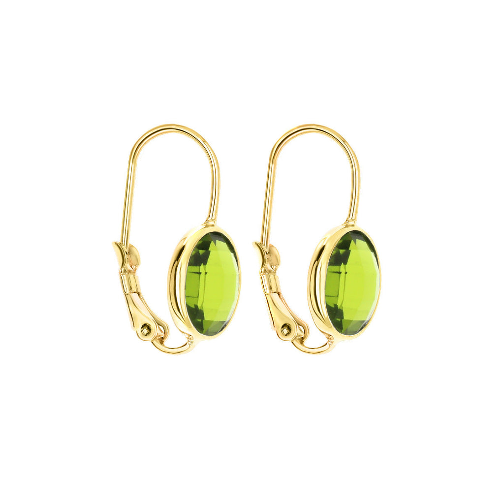 August Birthstone Color Earrings