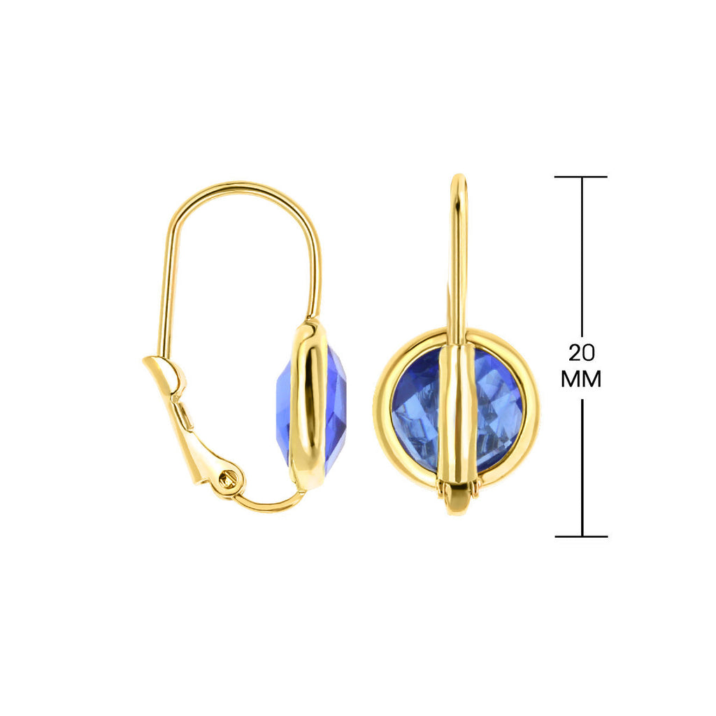 September Birthstone Color Earrings