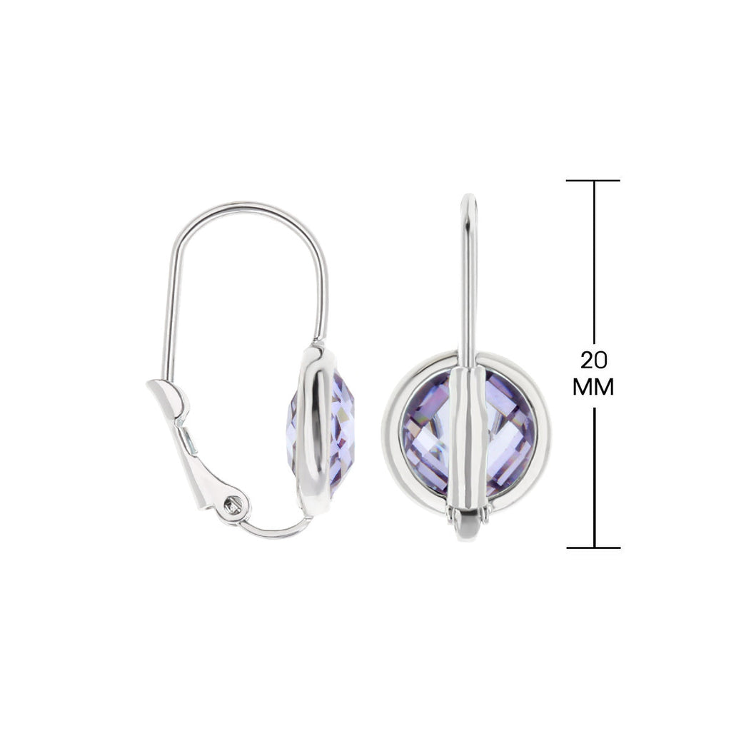 June Birthstone Color Earrings