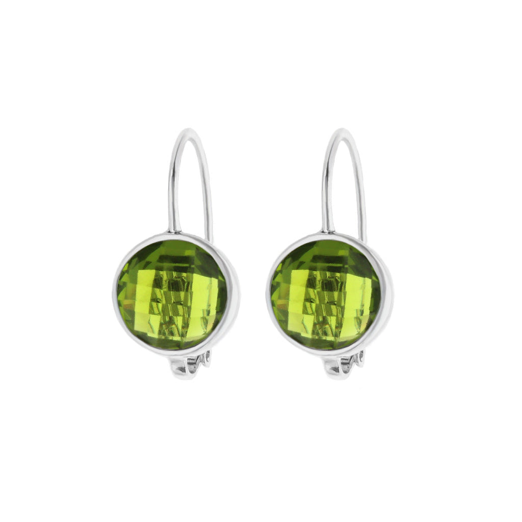 August Birthstone Color Earrings