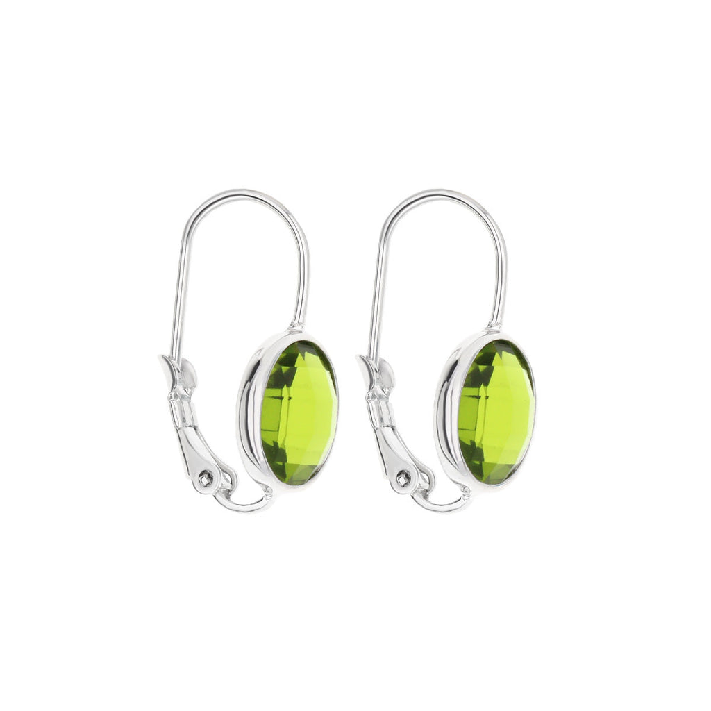 August Birthstone Color Earrings
