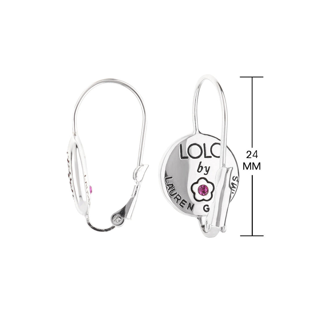 October Birthstone Color Earrings
