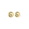 Initial E Earring