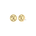 Initial K Earring