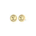 Initial L Earring