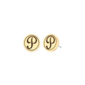 Initial P Earring