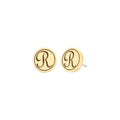 Initial R Earring