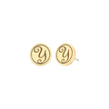 Initial Y Earring