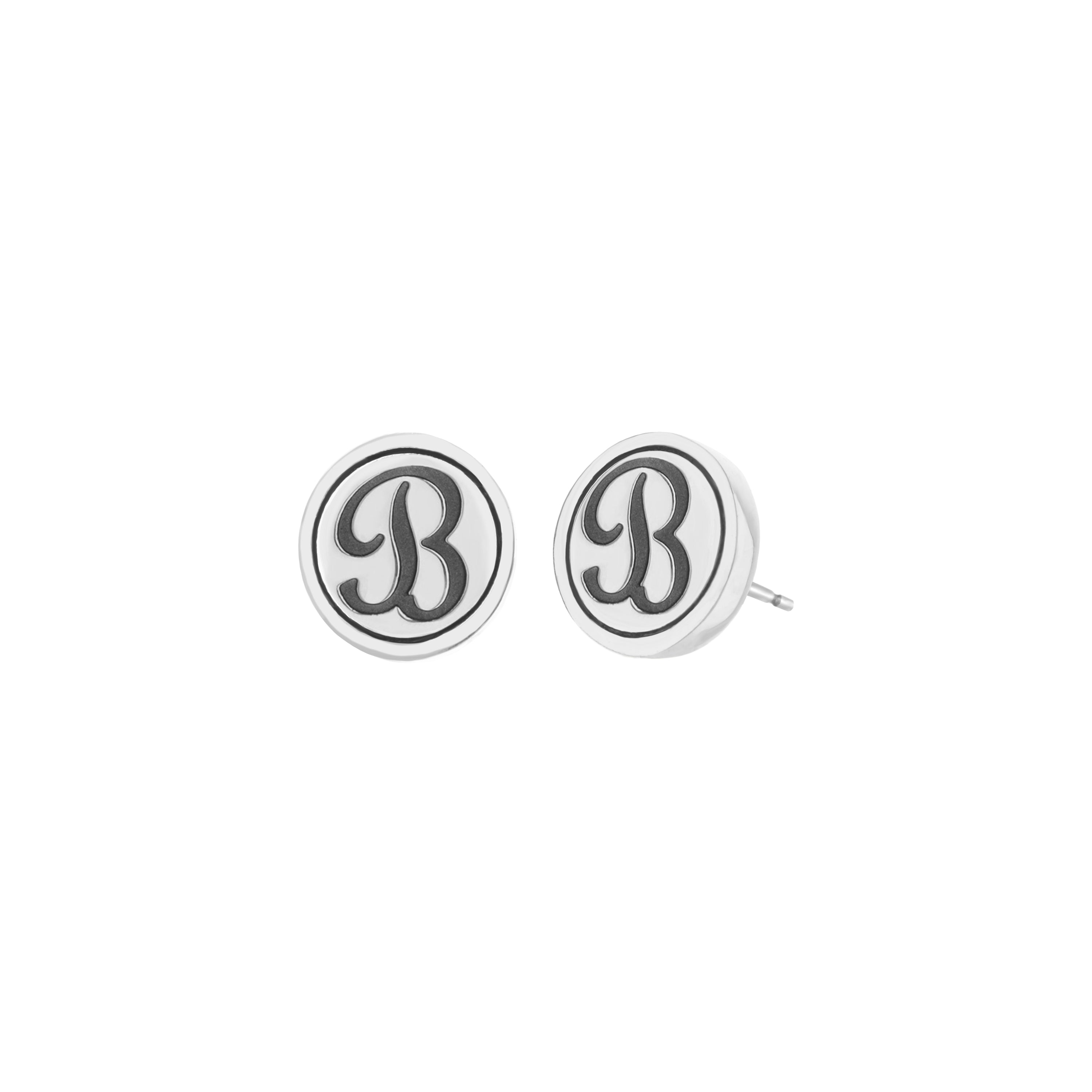 Initial B Earring