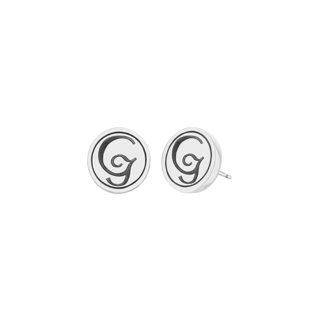 Initial G Earring