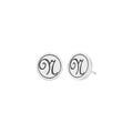Initial N Earring