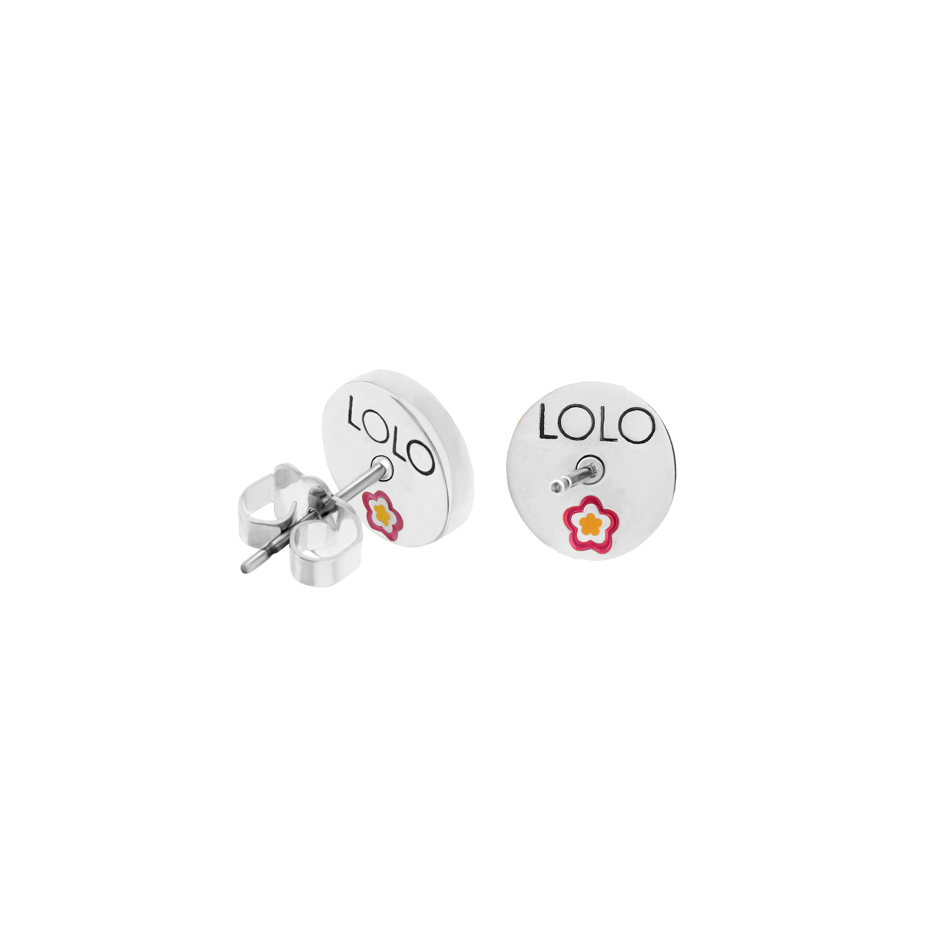 Initial P Earring