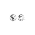Initial U Earring