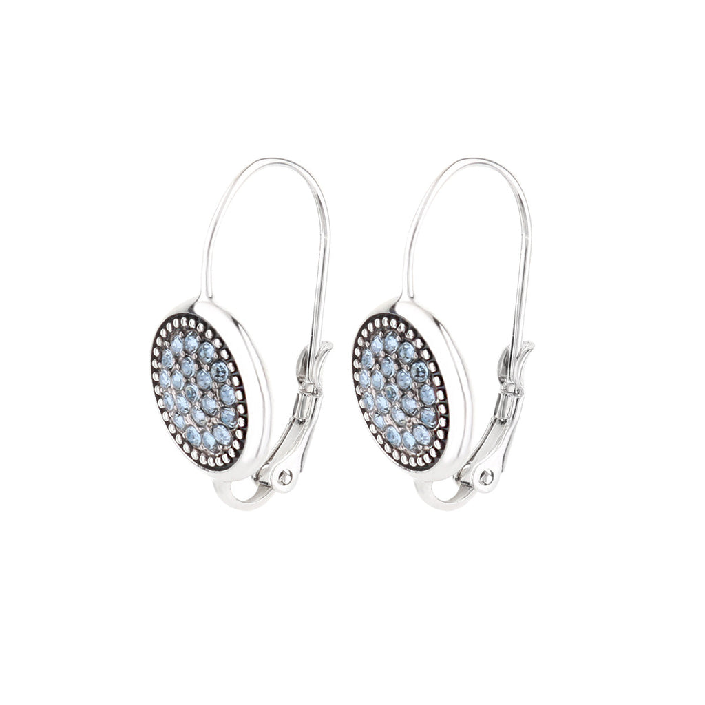 March Birthstone Color Earrings