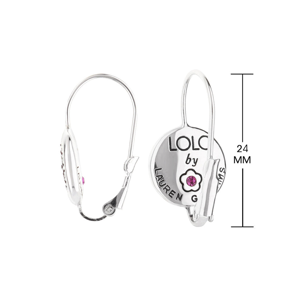 March Birthstone Color Earrings