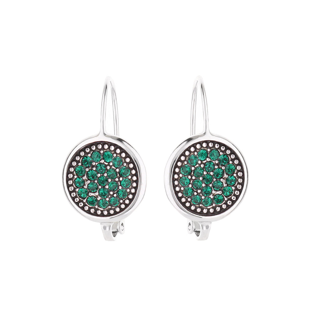 May Birthstone Color Earrings