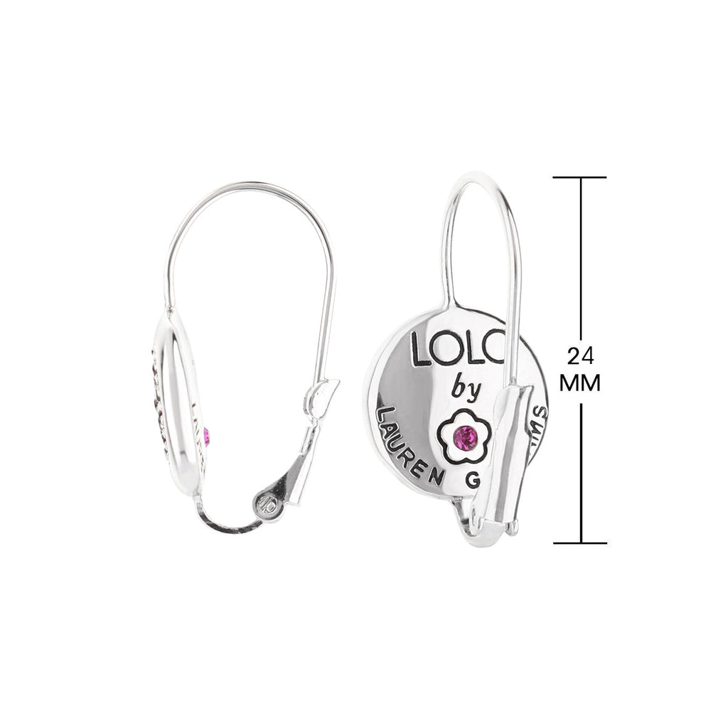 May Birthstone Color Earrings