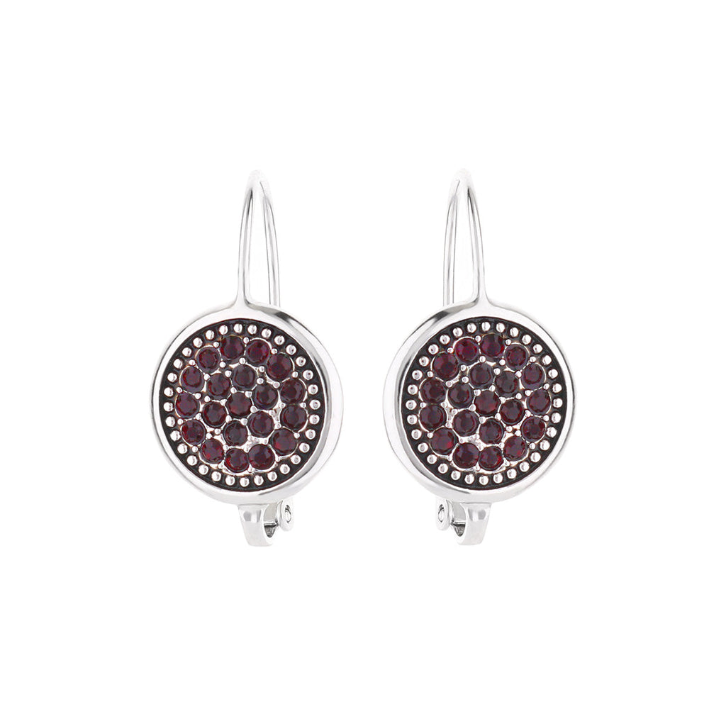 January Birthstone Color Earrings
