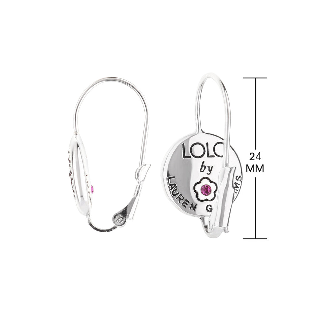 August Birthstone Color Earrings