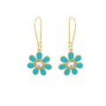 Moon Flower Earrings