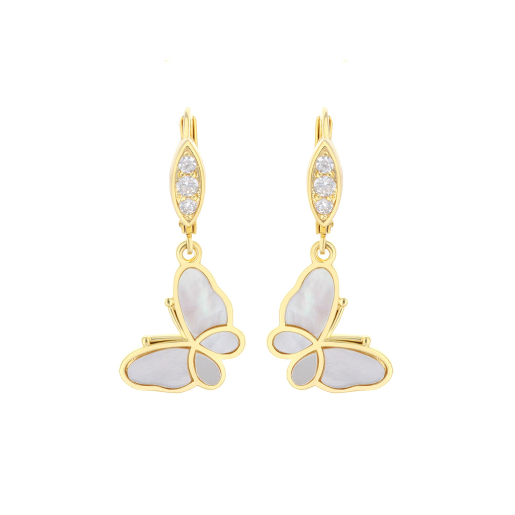 Mariposa Earrings - Lever Back