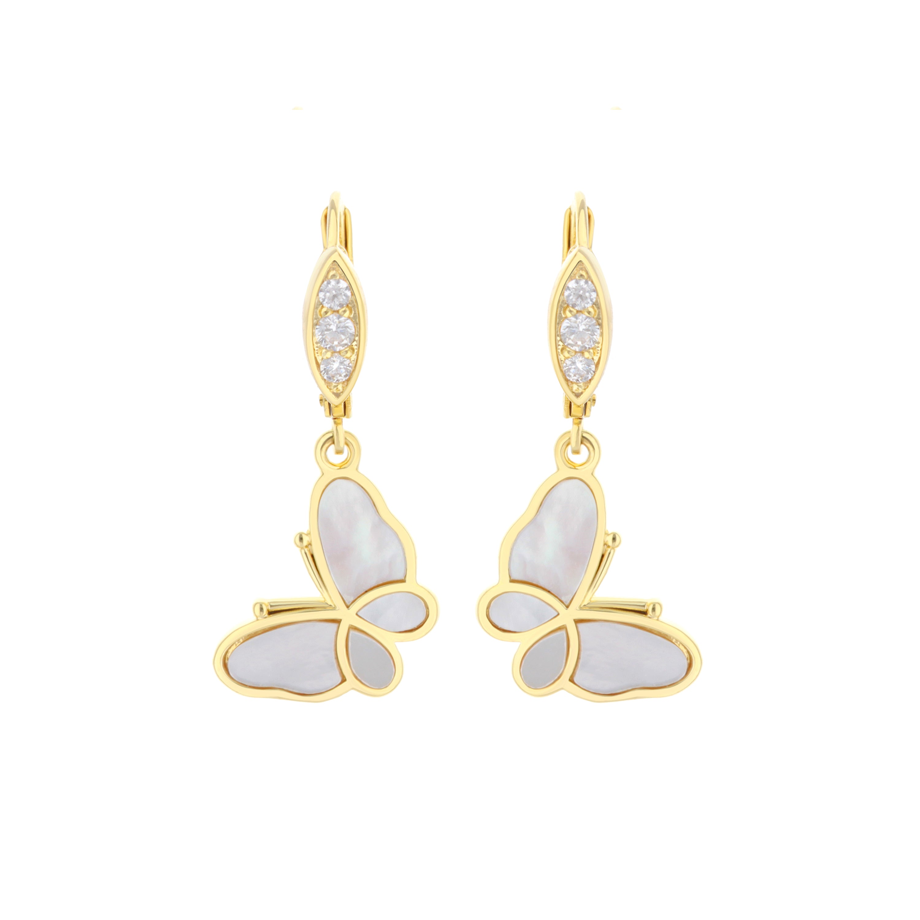 Mariposa Earrings - Lever Back