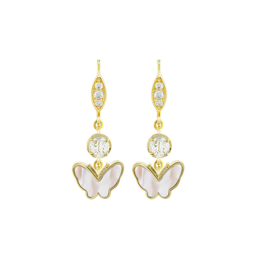 Mariposa Earrings - Lever Back