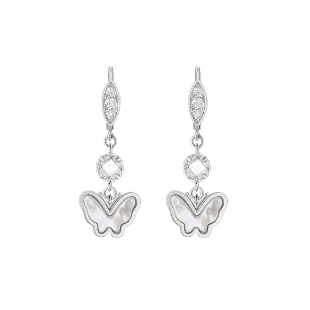 Mariposa Butterfly Cubic Zirconia Earring