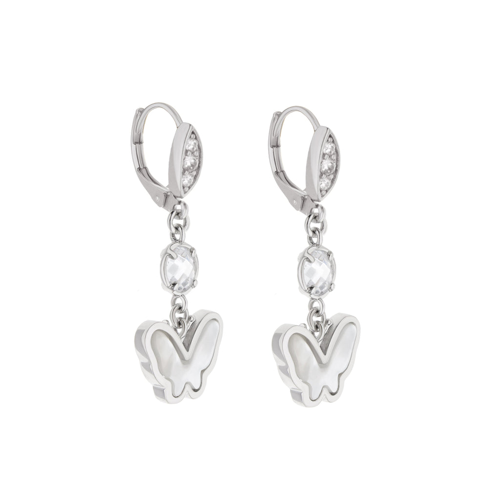 Mariposa Butterfly Cubic Zirconia Earring