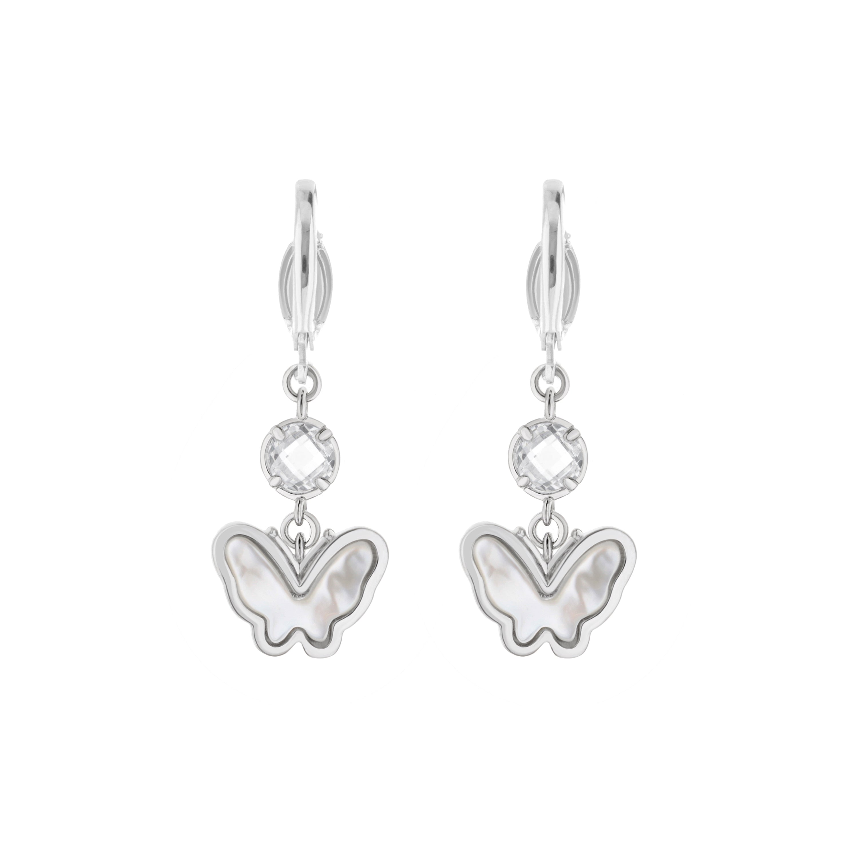 Mariposa Butterfly Cubic Zirconia Earring