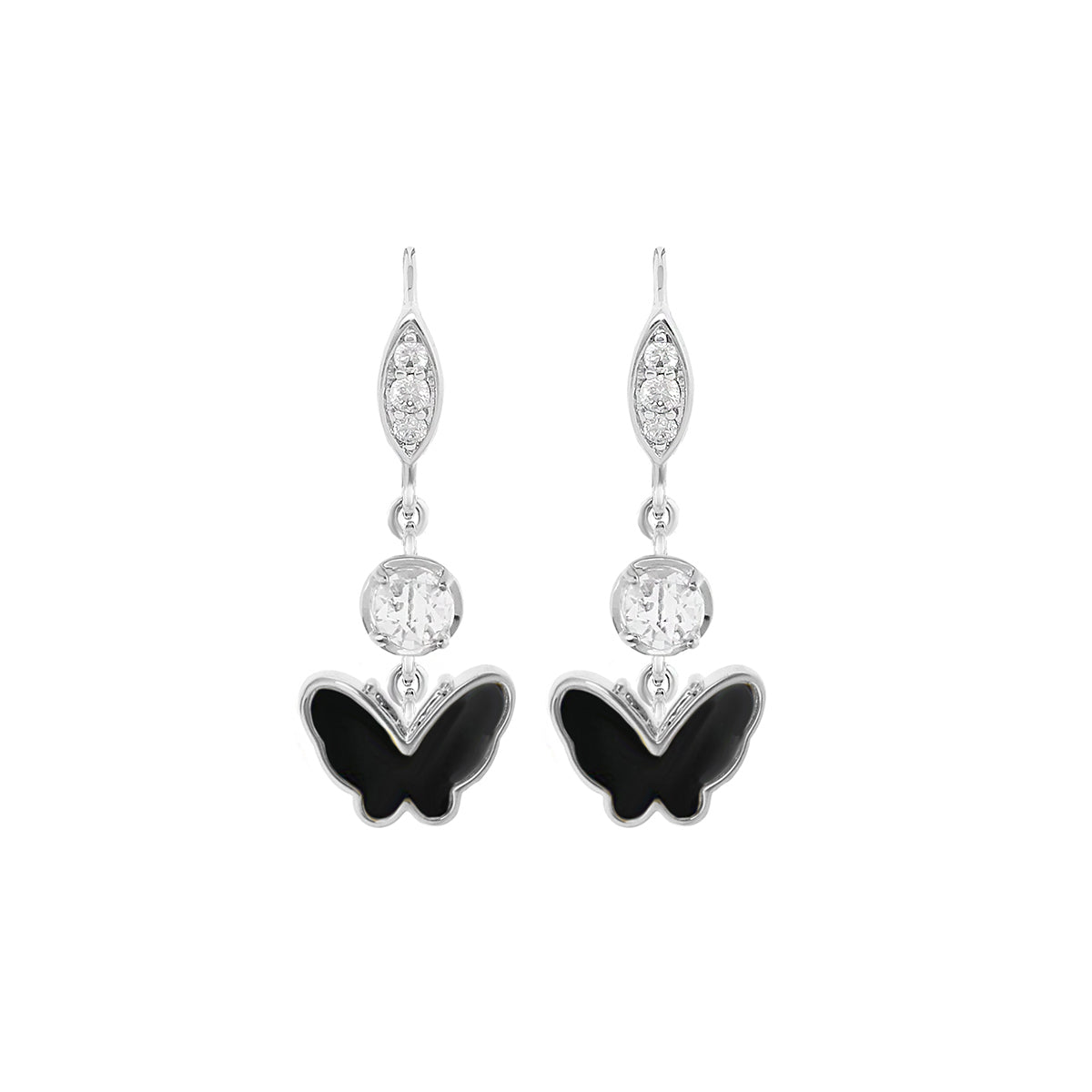Mariposa Butterfly Cubic Zirconia Earring