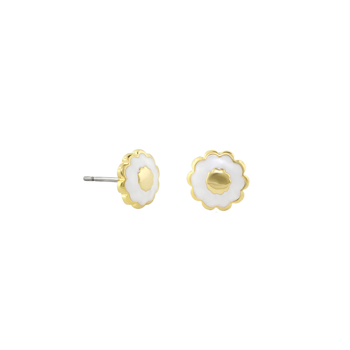 Open Arms Flower Earrings