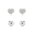 Sydney Leigh Heart Earrings Set of 2