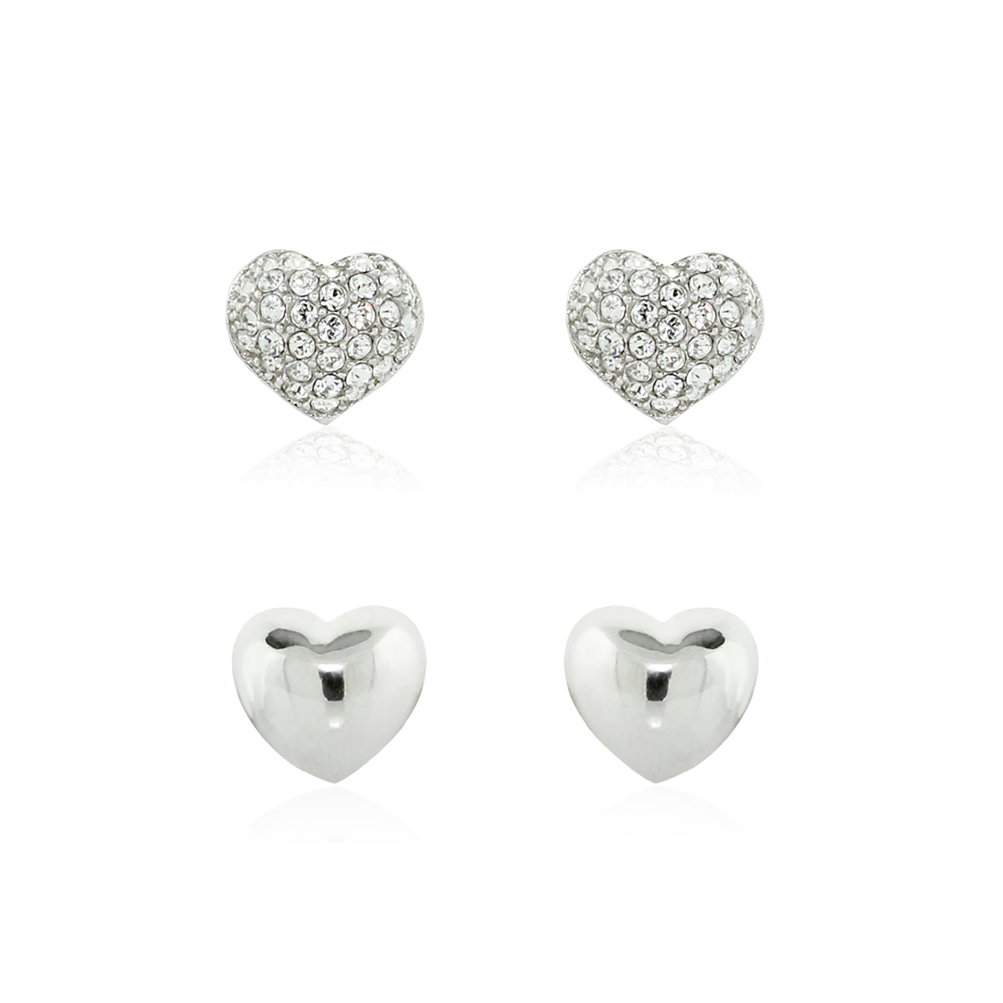 Sydney Leigh Heart Earrings Set of 2