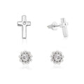 Sydney Leigh Cross Earrings Set of 2