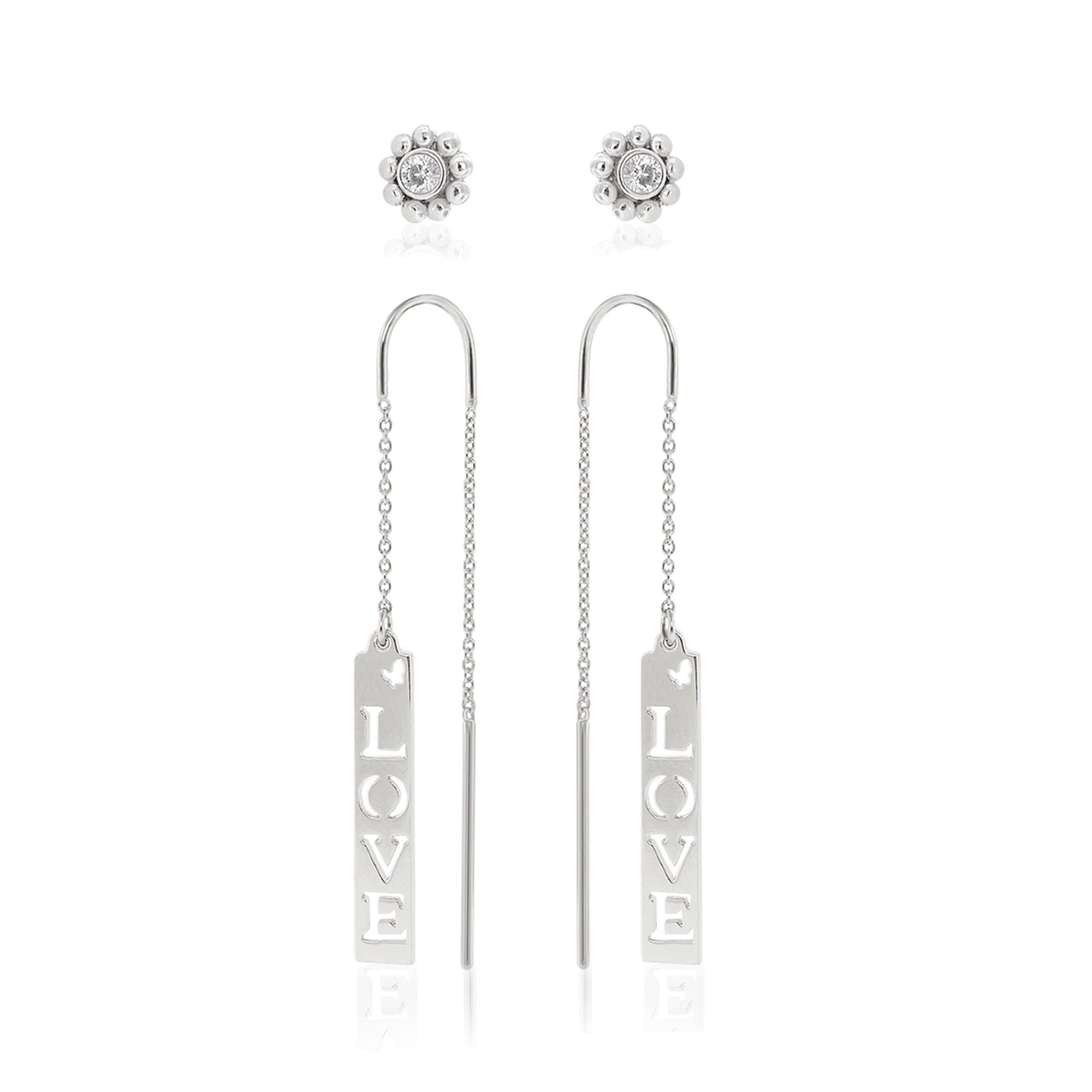 Sydney Leigh Love Earring Set of 2