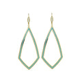 Lux Diamond Dangle Earrings