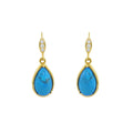 Eau Enamel Drop Earrings