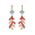 Pretty Little Things Coral Earrings