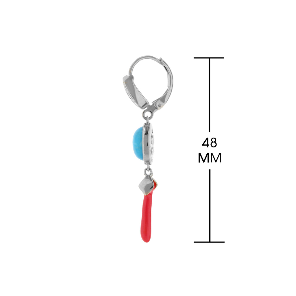 Pretty Little Things Coral Earrings