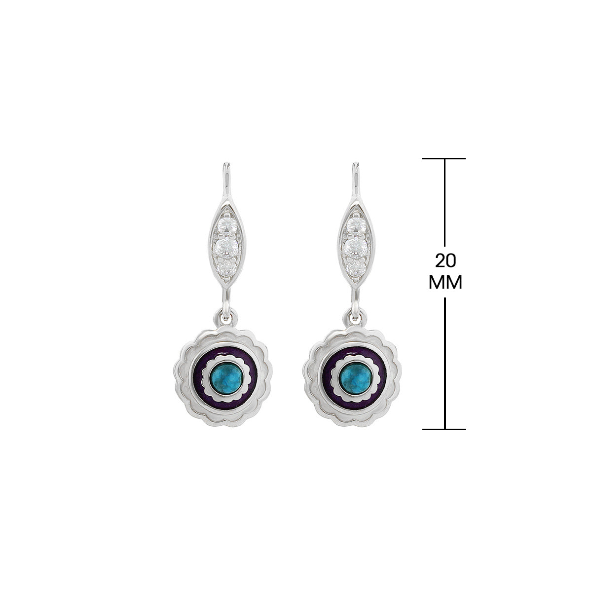 Lucky Hamsa Earrings