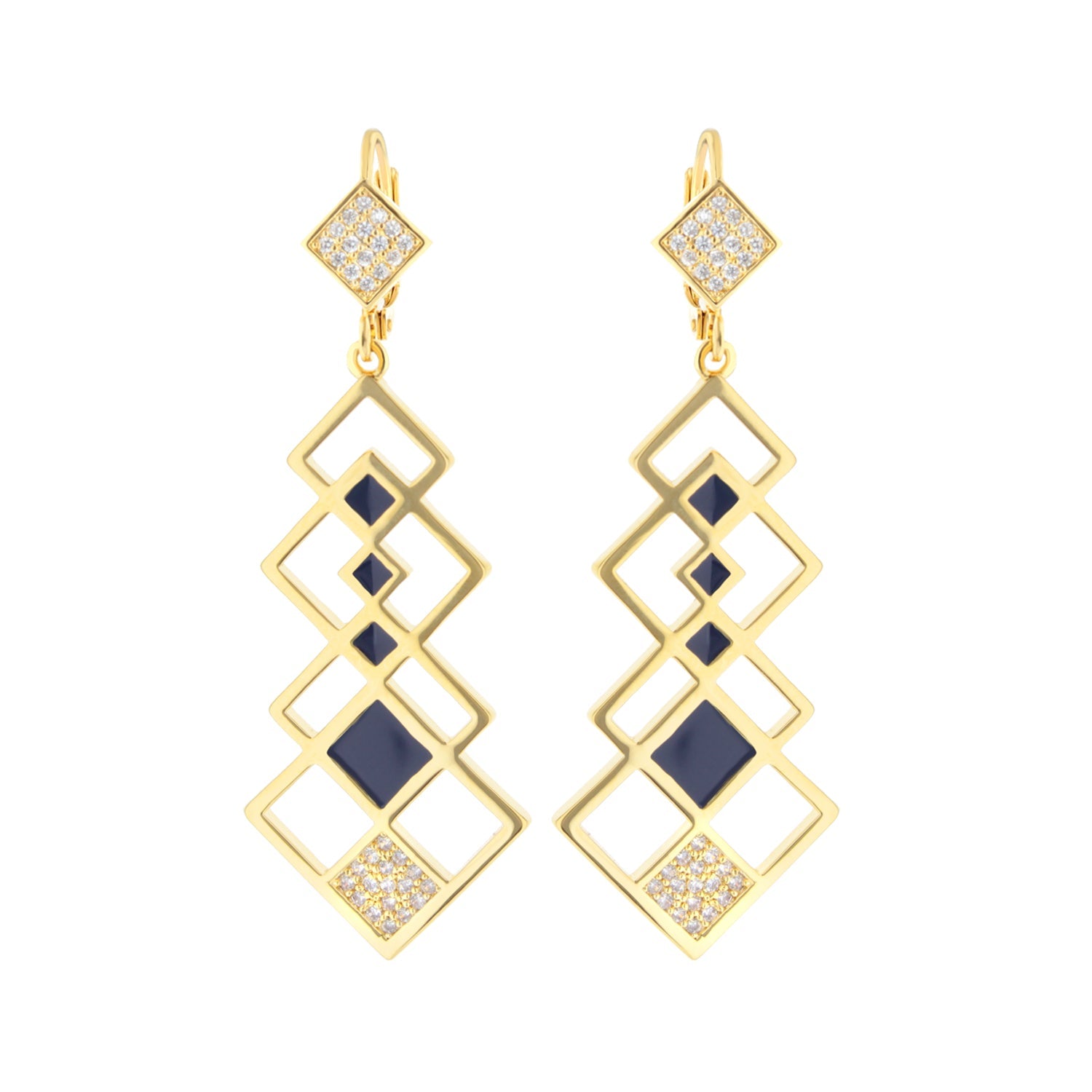 Fierce Edge Chandelier Earrings