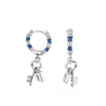 Lock and Key Earrings