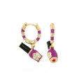 Girl's Huggie Earrings