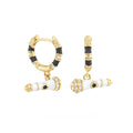 Girl's Earrings With Microphone Charm