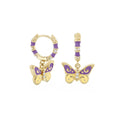 Girls Butterfly Earrings